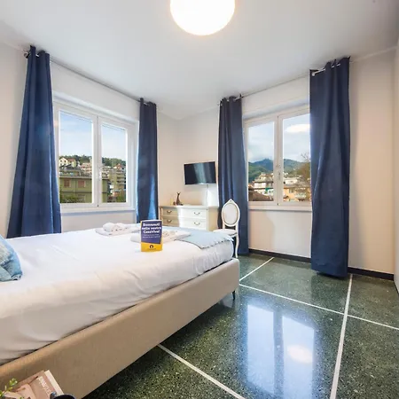 Casaviva - Comfy Trilo With Terrace In Rapallo