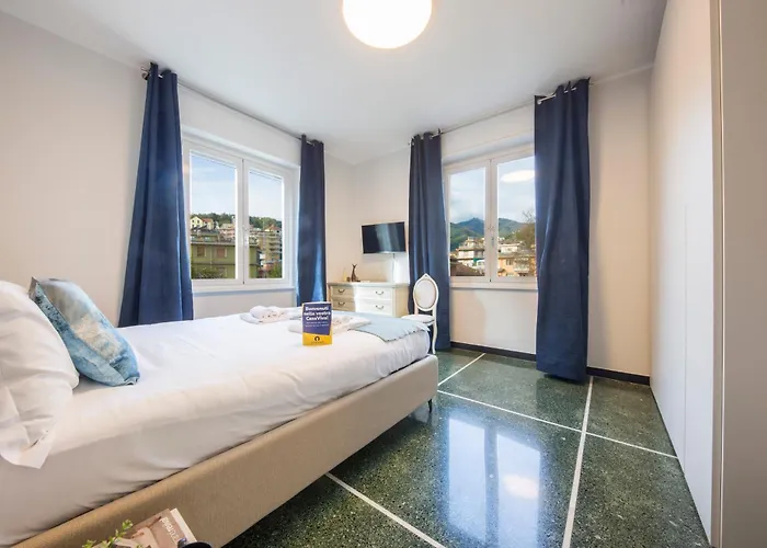 Casaviva - Comfy Trilo With Terrace In Rapallo