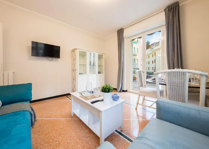 Casaviva - Comfy Trilo With Terrace In Apartment Rapallo